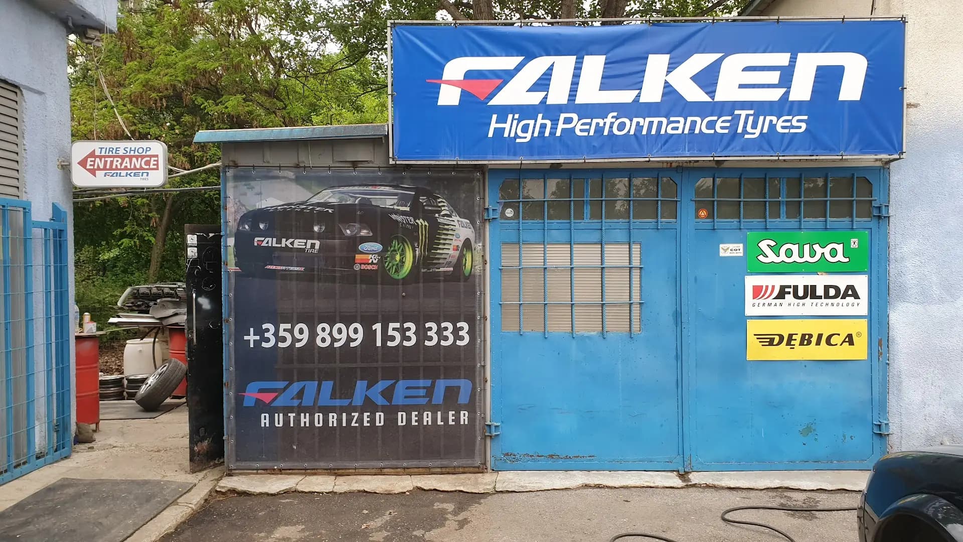 Tire shop