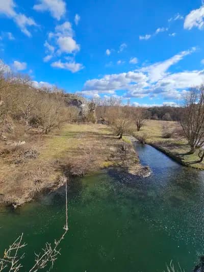 Скална арка при село Ъглен