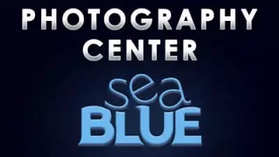 Photography Center Sea Blue