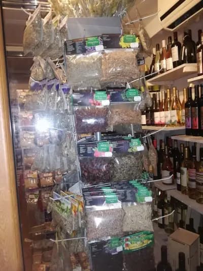 Wine Shop Natural Land Herbs and Wine