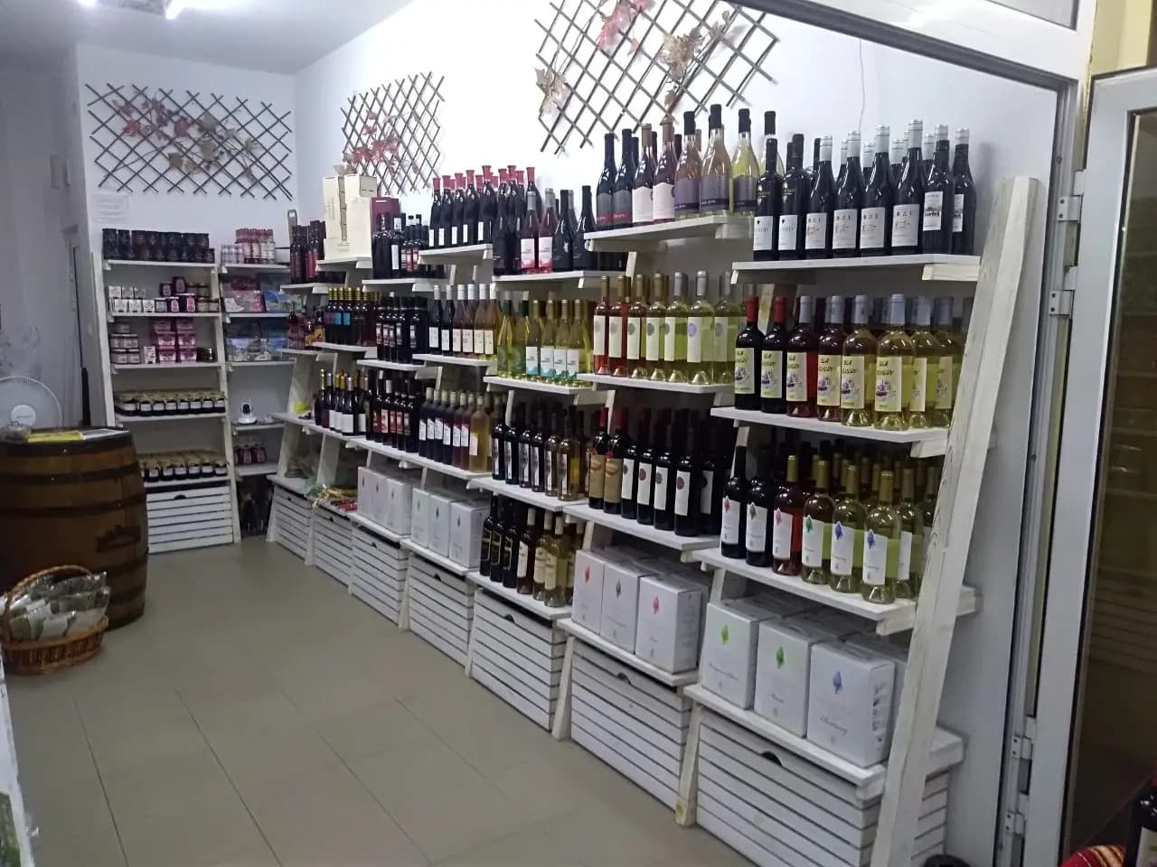 Wine Shop Natural Land Herbs and Wine