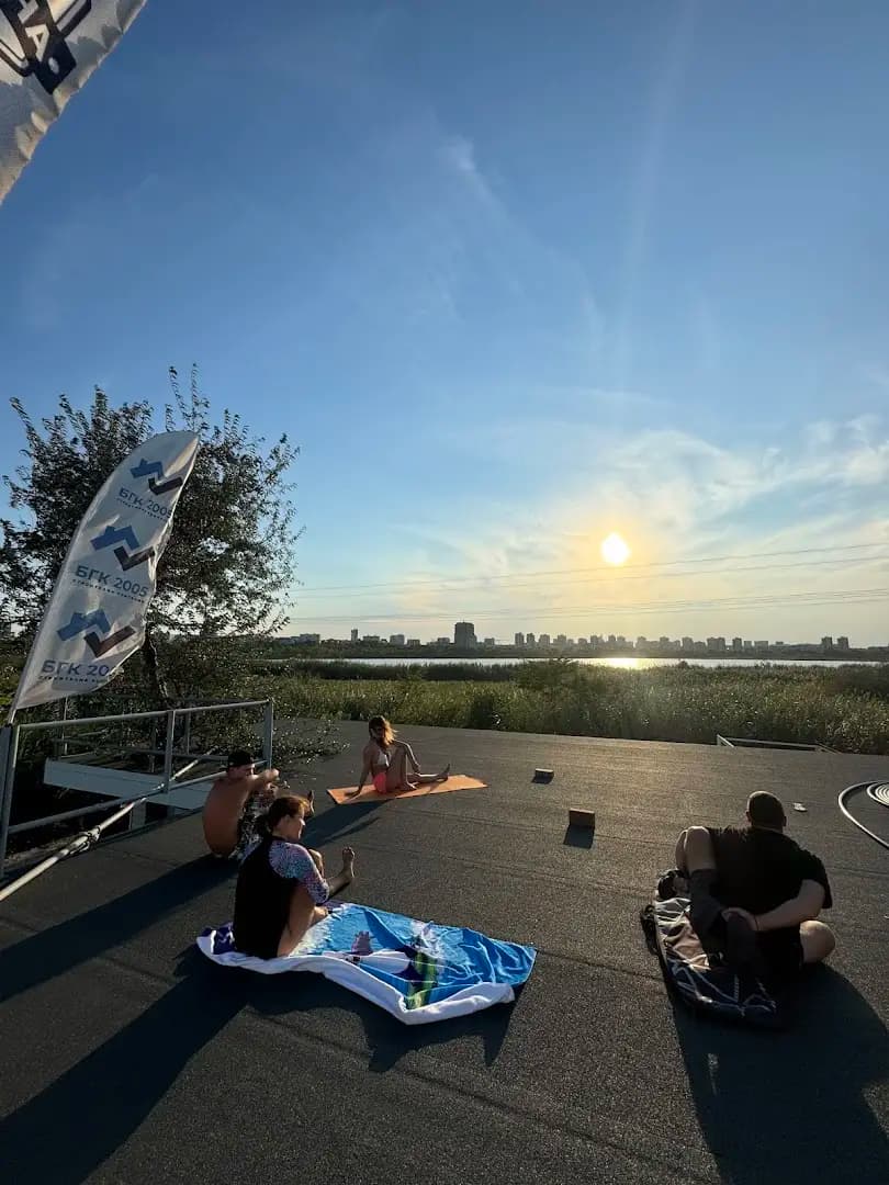 Mitko from the Beach Kite School