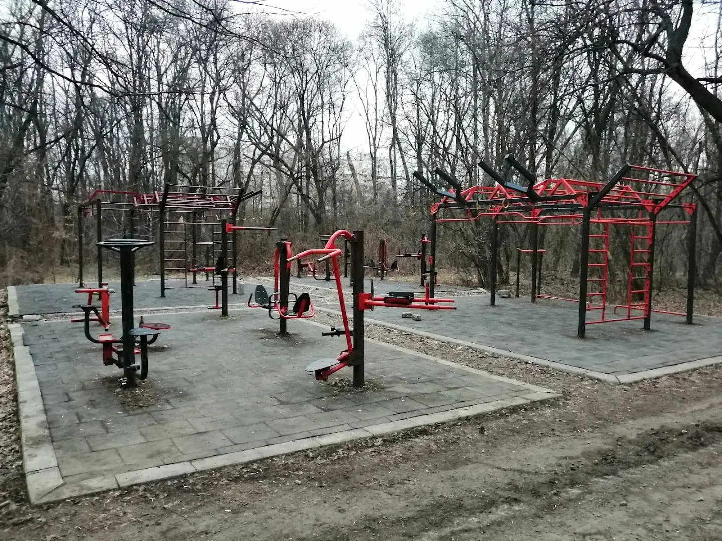 Фитнес на открито Западен парк