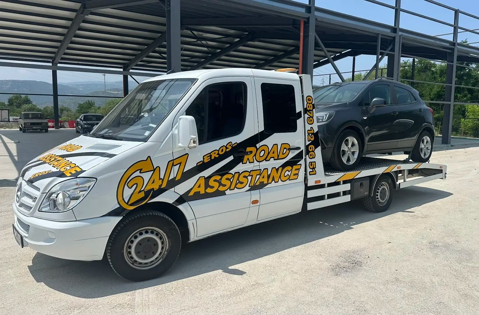 ПЪТНА ПОМОЩ-"ЕРОС" гр.САНДАНСКИ ROAD ASSISTANCE 24/7