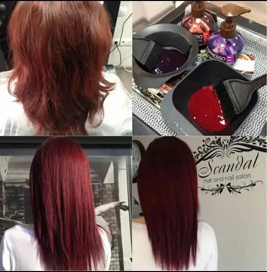 "Scandal" hair and nail salon