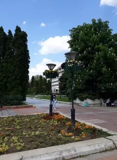 Фонтаните на площад "Жеравица", град Монтана