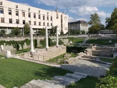 Фонтанът пред Общината