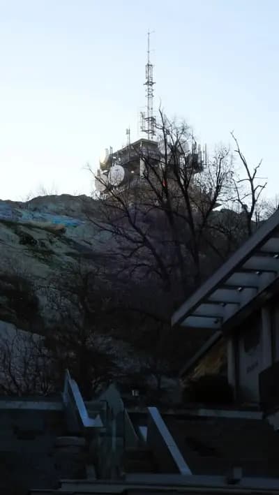 Водна каскада по стълбите на „Каменица”