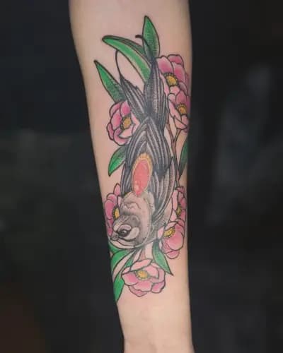 Bugpin tattoo