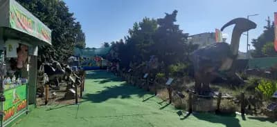 DinoPark + trampolines and games for children