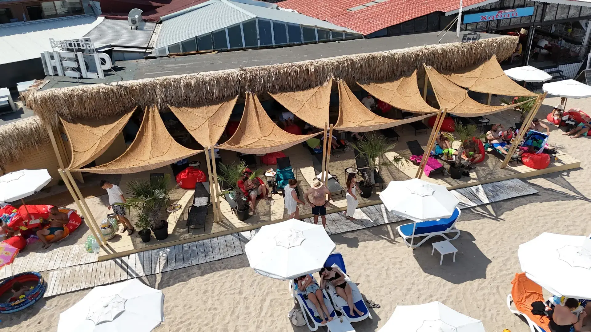 Beach bar Help