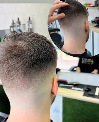 Barbershop scarface