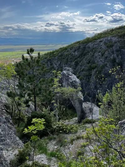Скално образувание Котката