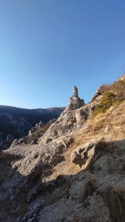 Скално образувание Котката