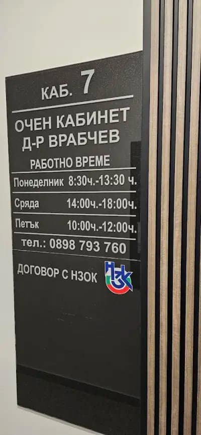 АИПСМП ПО ОЧНИ БОЛЕСТИ Д-Р СПАС ВРАБЧЕВ ЕООД