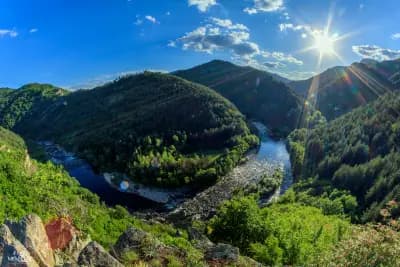 Панорамна точка към р. Арда