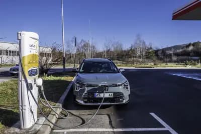 Станция за зареждане Kia