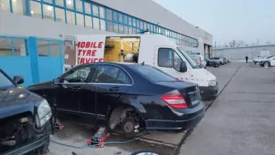 Мобилен сервиз за гуми на място авто сервиз