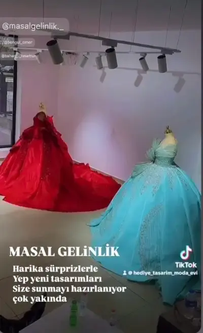 MASAL GELİNLİK