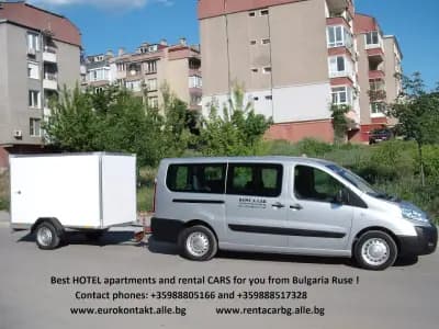 RENT A CAR from Ruse І Леки автомобили 4+1 и пътнически бусове 8+1под наем І Пътнически транспорт, медицински, багаж
