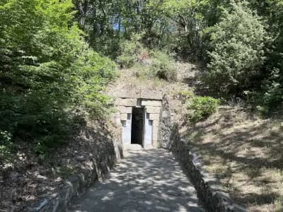 Тракийска куполна гробница храм Мезек