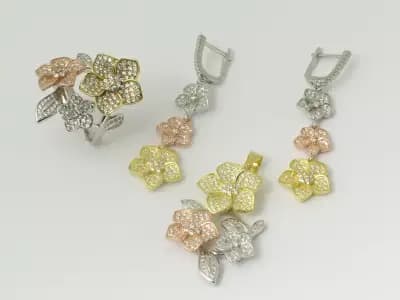 Tael Gold & Diamonds & Silver