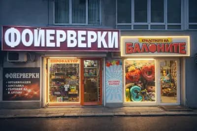 Фойерверки и балони Варна