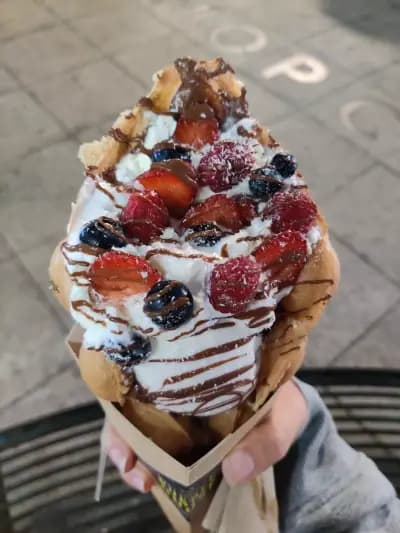 Bubble House Waffles