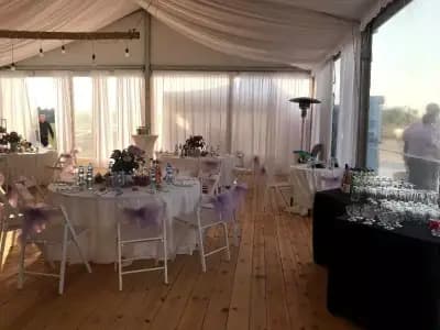 Very Berry Wedding Tent