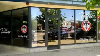 The grey wolf tattoo shop