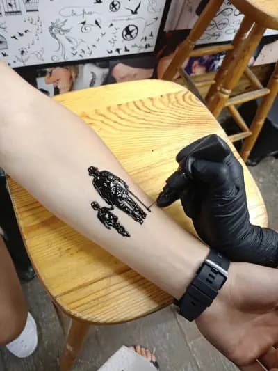 Henna tattoo by Aliona K