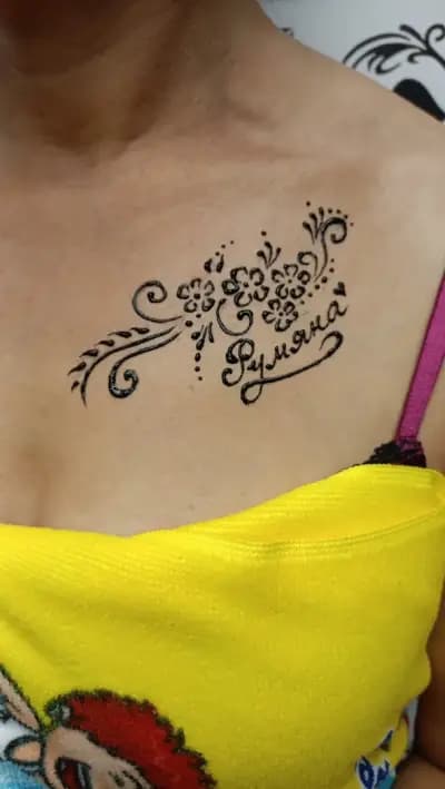 Henna tattoo by Aliona K