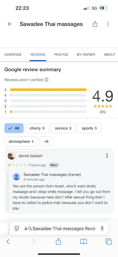 Sawasdee Thai massages