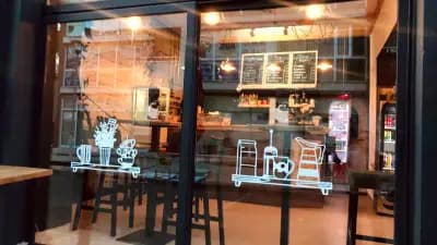 Graffiti Coffee Area