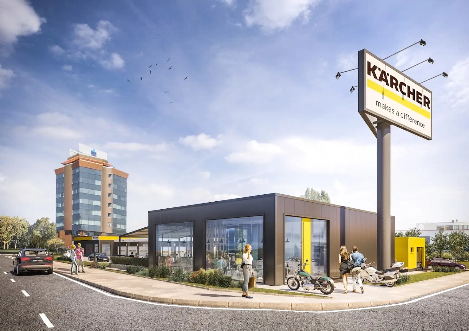 Karcher Clean Park Керхер център за автомобили